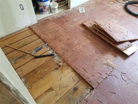 Do you put anything between subfloor and hardwood?